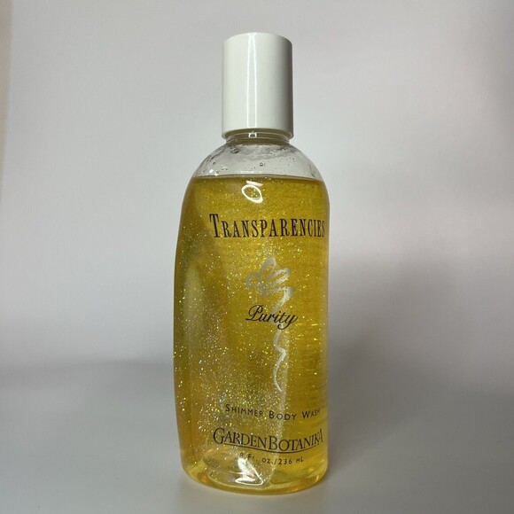 RARE Garden Botanika Transparencies Body Wash Shimmering Sparkles 8 Oz Purity - Picture 5 of 5
